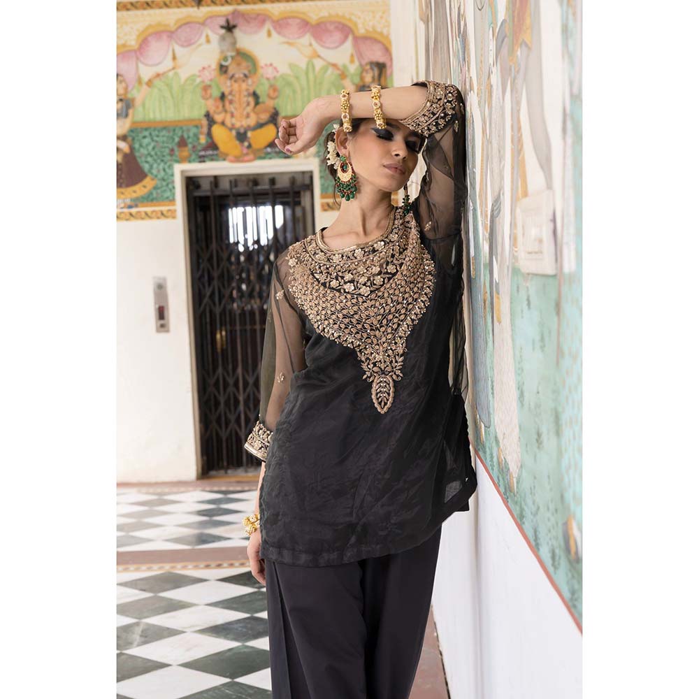 Gulabo Jaipur Zifa Black Co-ord (Set of 2)