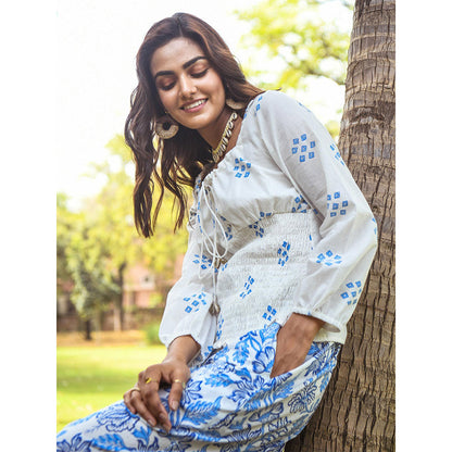 Gulaal Printed Talia Top