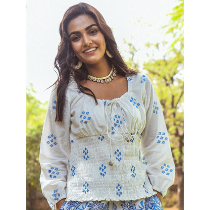 Gulaal Printed Talia Top