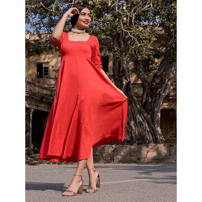 Gulaal Sonnet Sequin Fit & Flare Dress