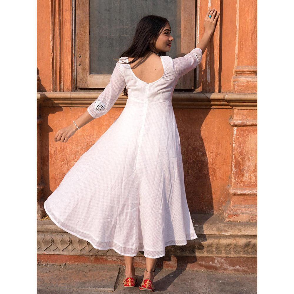 Gulaal Nayeli Heart Embroidery Dress