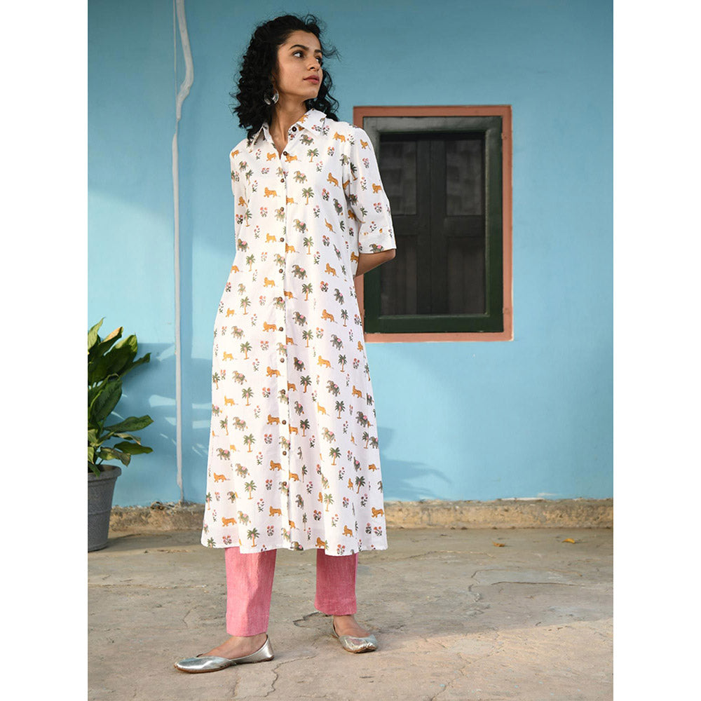 Gulaal Taureek Kurta (Set of 2)