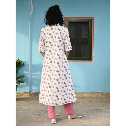 Gulaal Taureek Kurta (Set of 2)