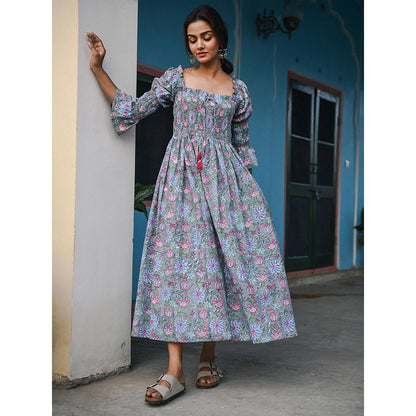 Gulaal Arudra Smocking Dress
