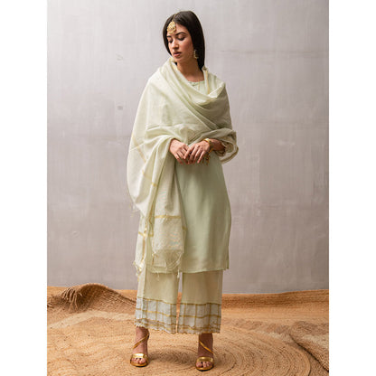 Gulaal Parija Sequin Kurta-Palazzo (Set of 3)