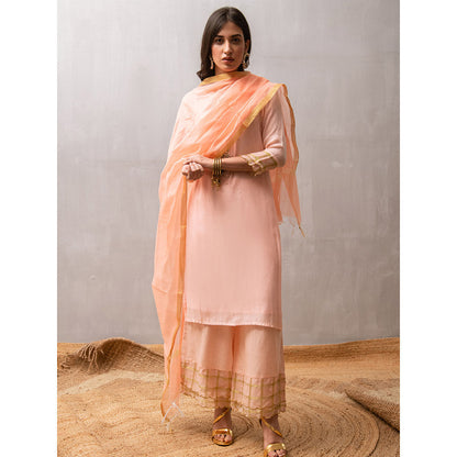 Gulaal Tania Sequin Kurta-Palazzo (Set of 3)