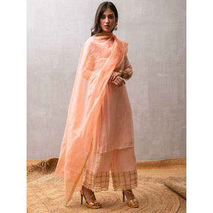 Gulaal Tania Sequin Kurta-Palazzo (Set of 3)