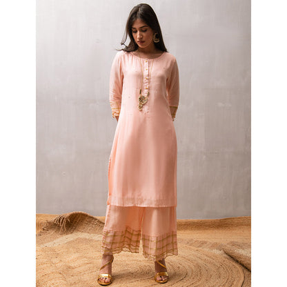 Gulaal Tania Sequin Kurta-Palazzo (Set of 3)