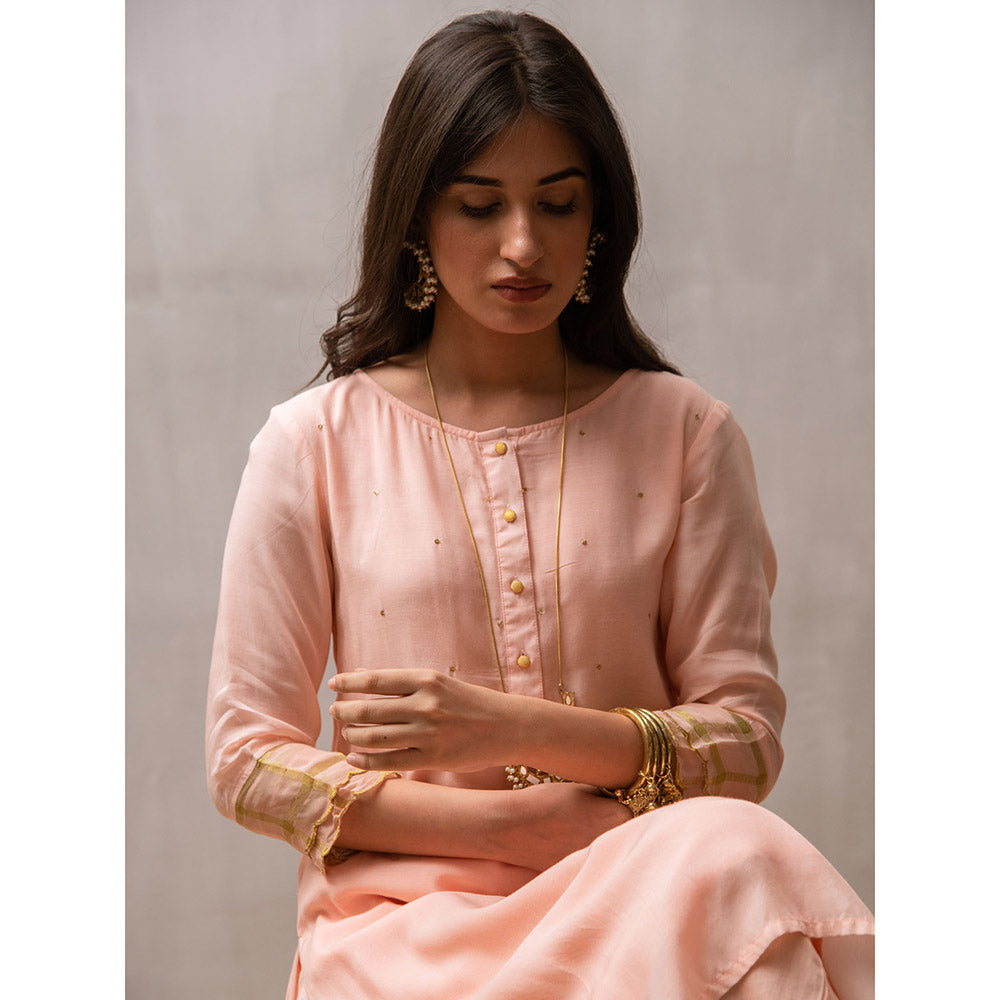 Gulaal Tania Sequin Kurta-Palazzo (Set of 3)