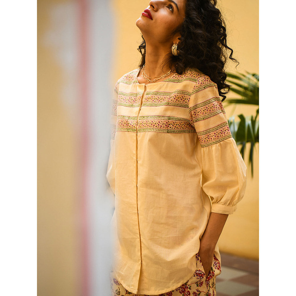 Gulaal Casual Carnation Top