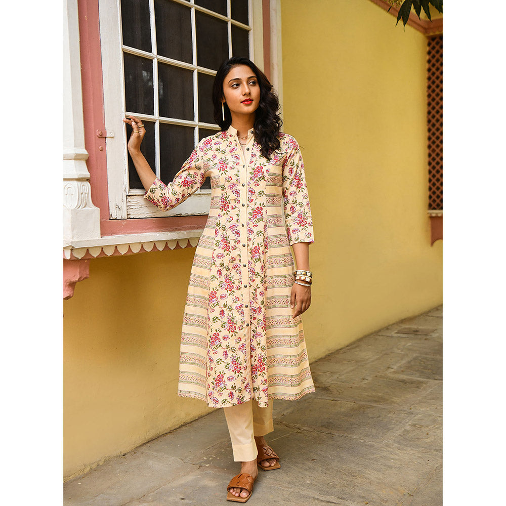 Gulaal Florian Kurta Pants Set (Set of 2)