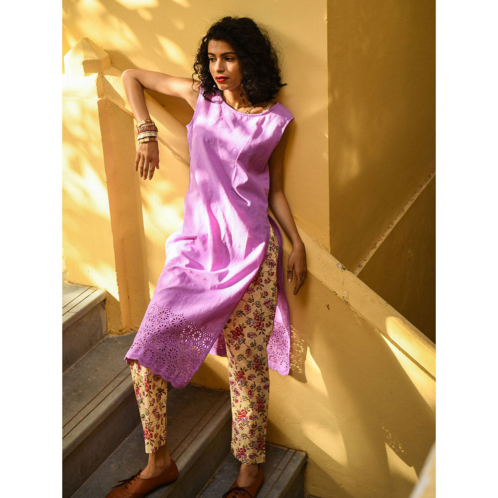 Gulaal Sweet Pea Straight Kurta