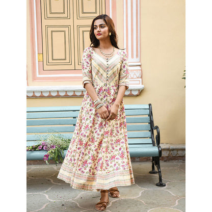 Gulaal Rosemary Fit & Flare Dress