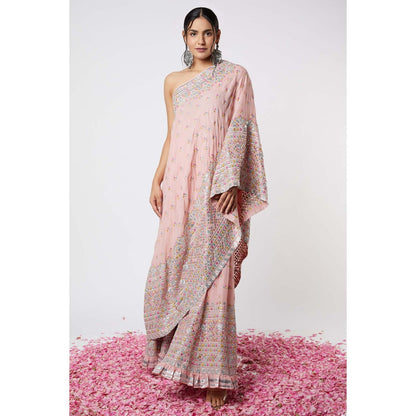 Gopi Vaid Noor Asymmetrical Sharara (Set of 2)