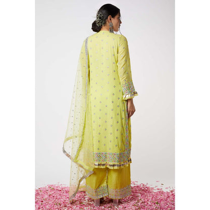 Gopi Vaid Noor Gather Tunic (Set of 3)