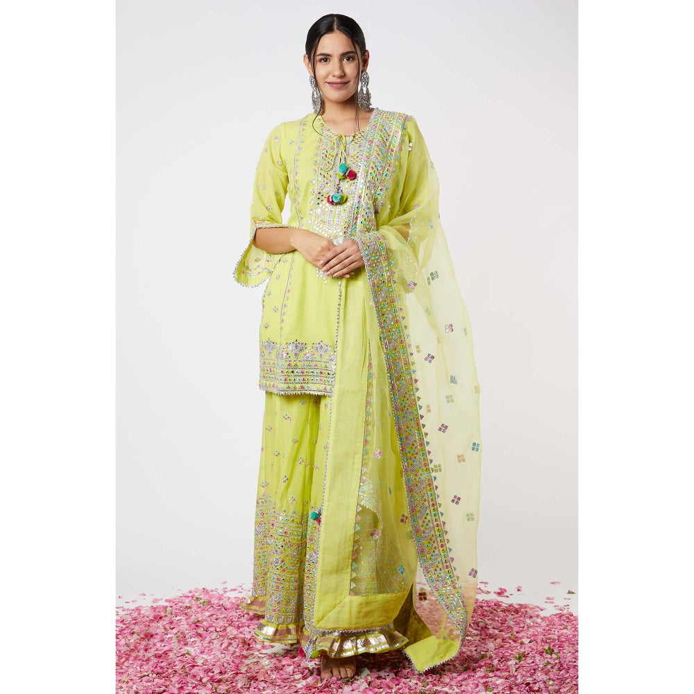 Gopi Vaid Noor Sharara (Set of 3)