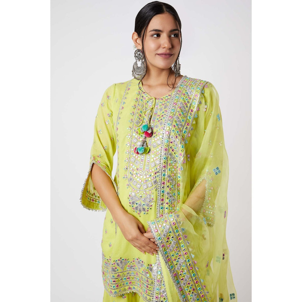 Gopi Vaid Noor Sharara (Set of 3)