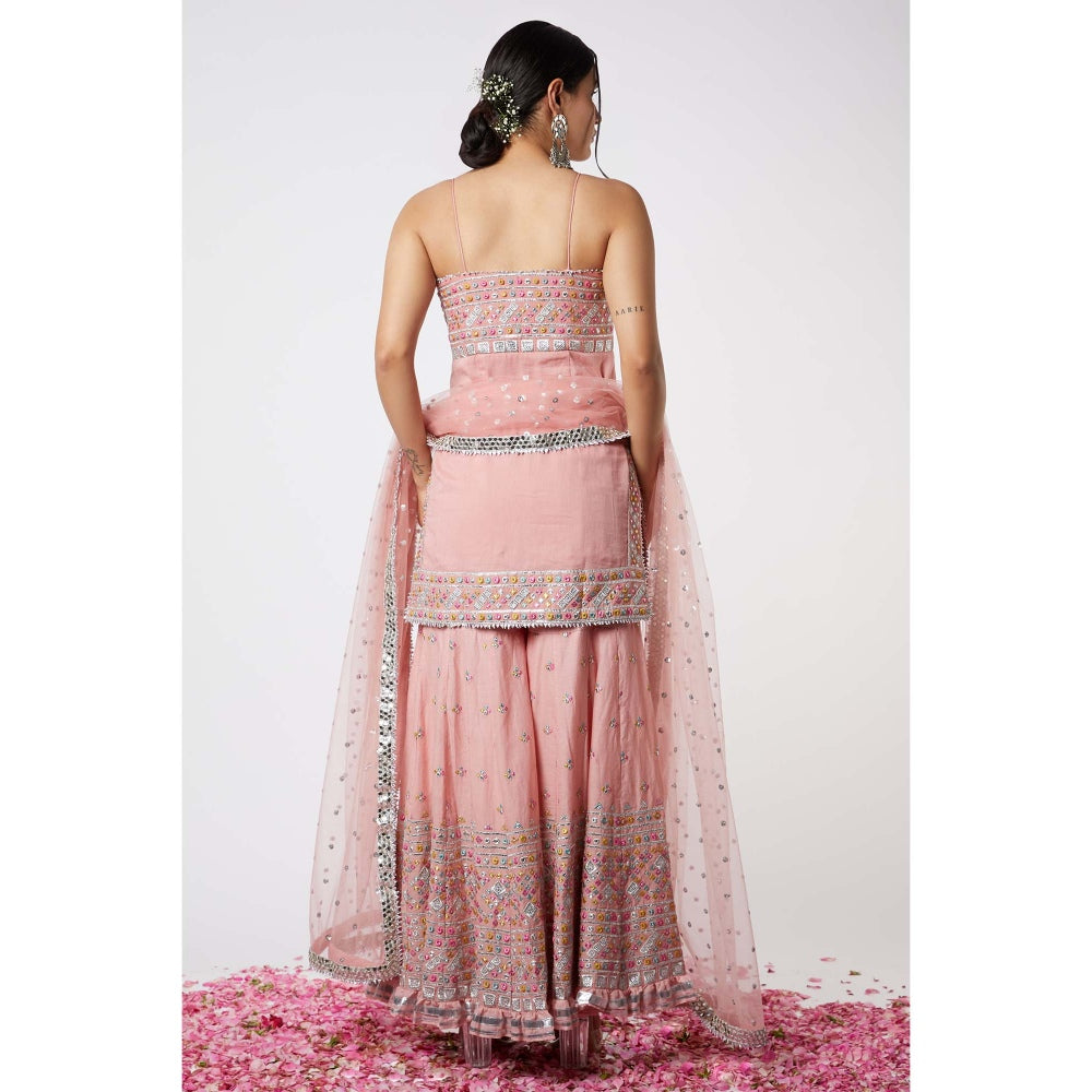 Gopi Vaid Noor Yoke Sharara (Set of 3)