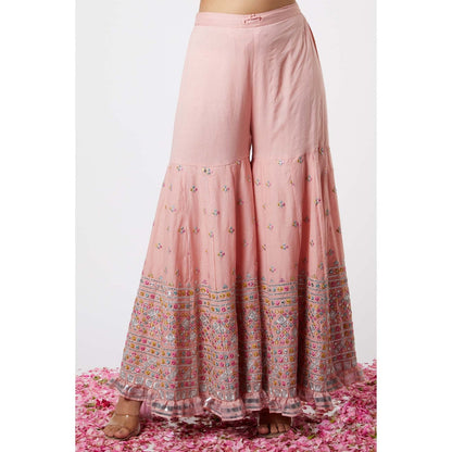 Gopi Vaid Noor Yoke Sharara (Set of 3)