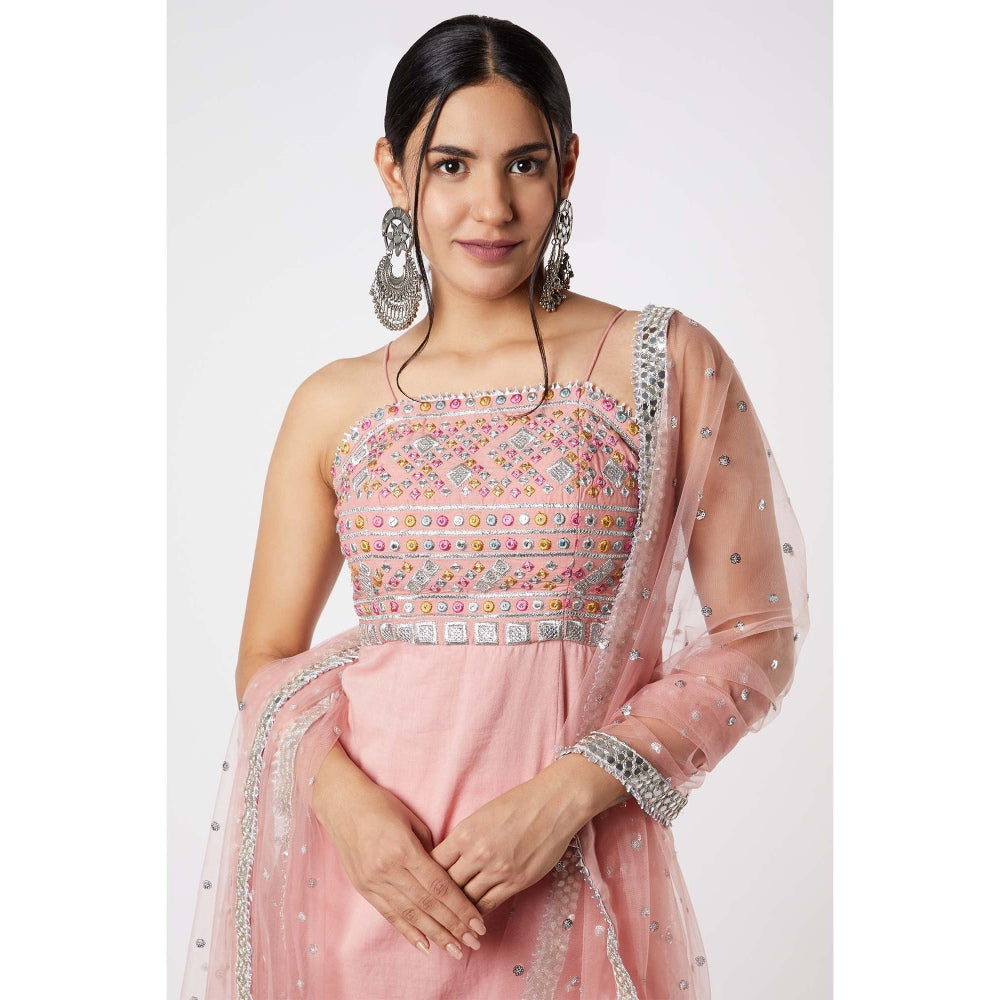 Gopi Vaid Noor Yoke Sharara (Set of 3)