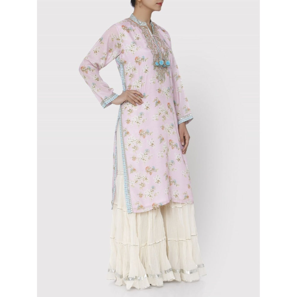 Gopi Vaid Pink Pali Tunic