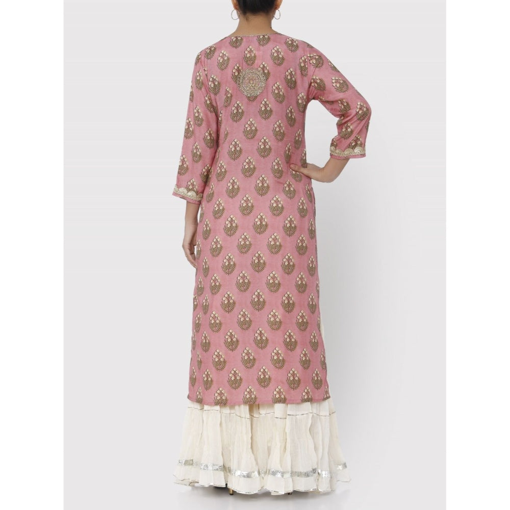 Gopi Vaid Pink Nidhi Tunic