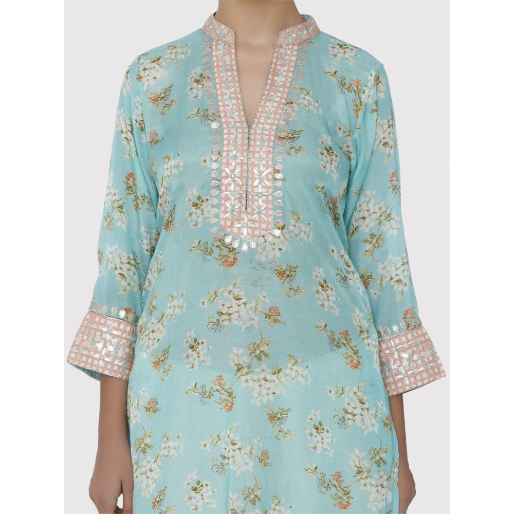 Gopi Vaid Green Pali Kurta