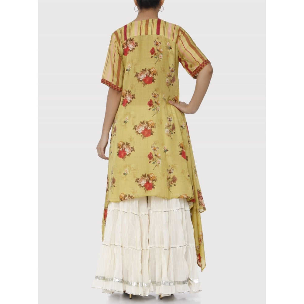 Gopi Vaid Yellow Jaipur Azam Kurta