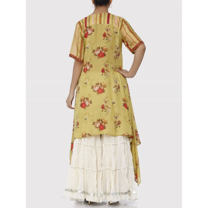 Gopi Vaid Yellow Jaipur Azam Kurta