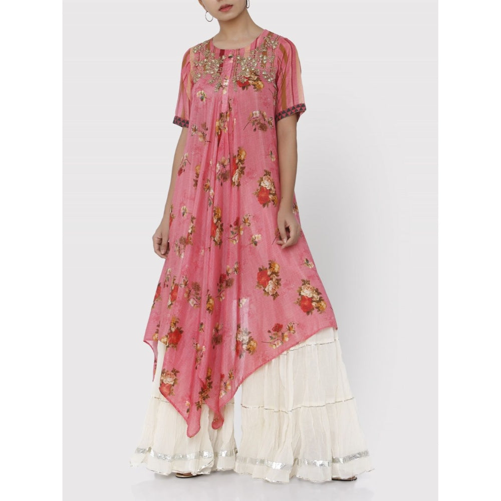 Gopi Vaid Pink Jaipur Azam Kurta