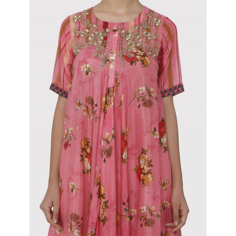 Gopi Vaid Pink Jaipur Azam Kurta