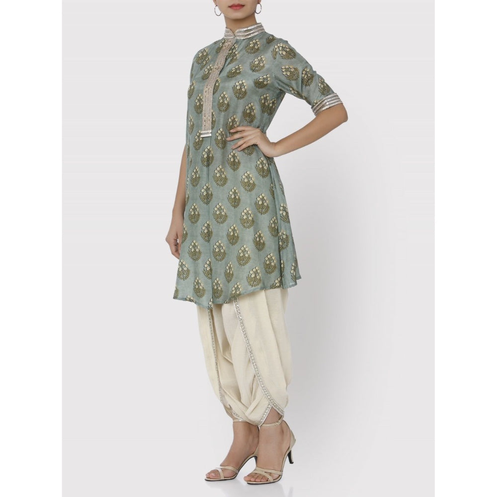 Gopi Vaid Green Pushkar Tunic