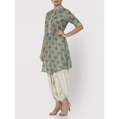 Gopi Vaid Green Pushkar Tunic
