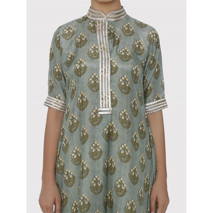 Gopi Vaid Green Pushkar Tunic