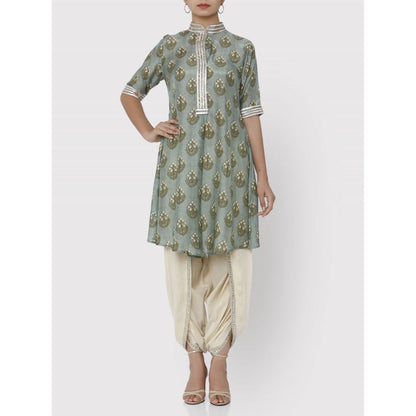 Gopi Vaid Green Pushkar Tunic