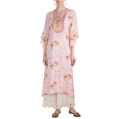 Gopi vaid Pink Embellished Tunic