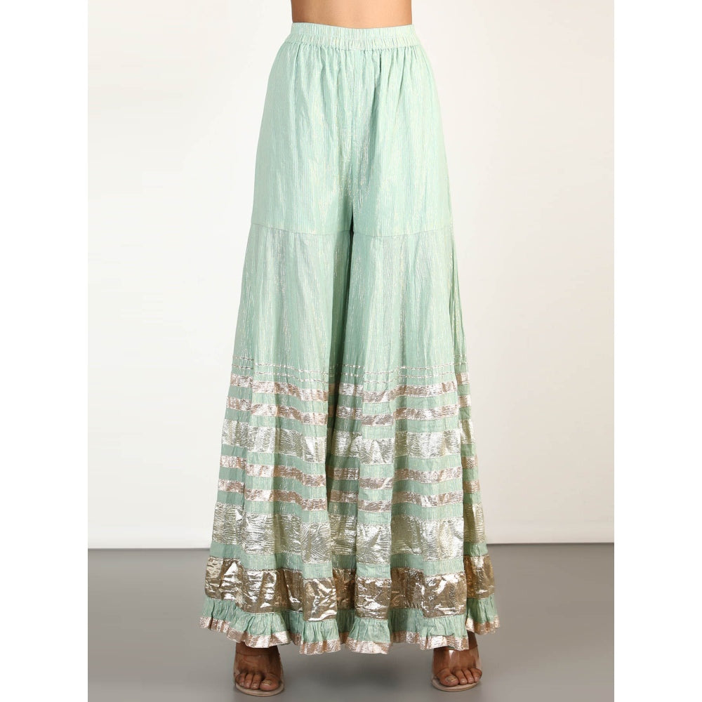 Gopi Vaid Embellished Sitara Sharara And Kurta With Dupatta (Set of 3)