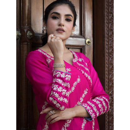 House Of Muher Miraya Pink Suit Set (Set of 3)