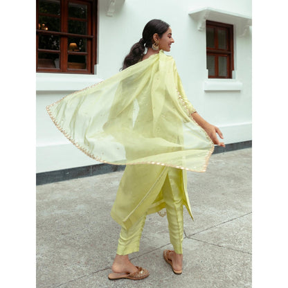 House Of Muher Amora Green Suit Set (Set of 3)