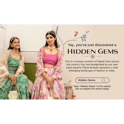 House Of Muher Kashish Yellow Suit Set (Set of 3)