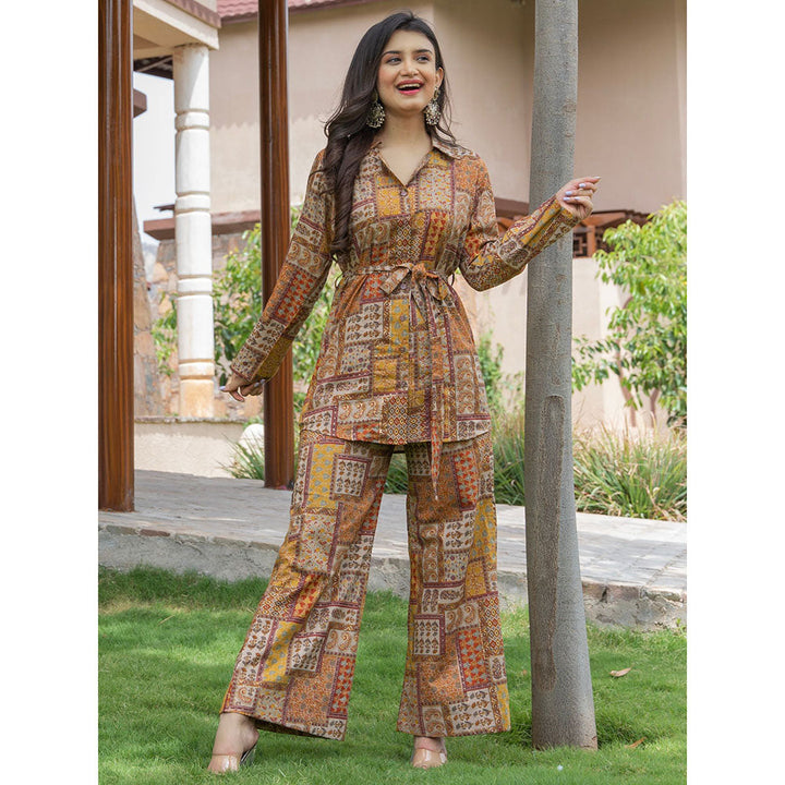 HOUSE OF JAMOTI Sandy Printed Co-Ord (Set of 3)