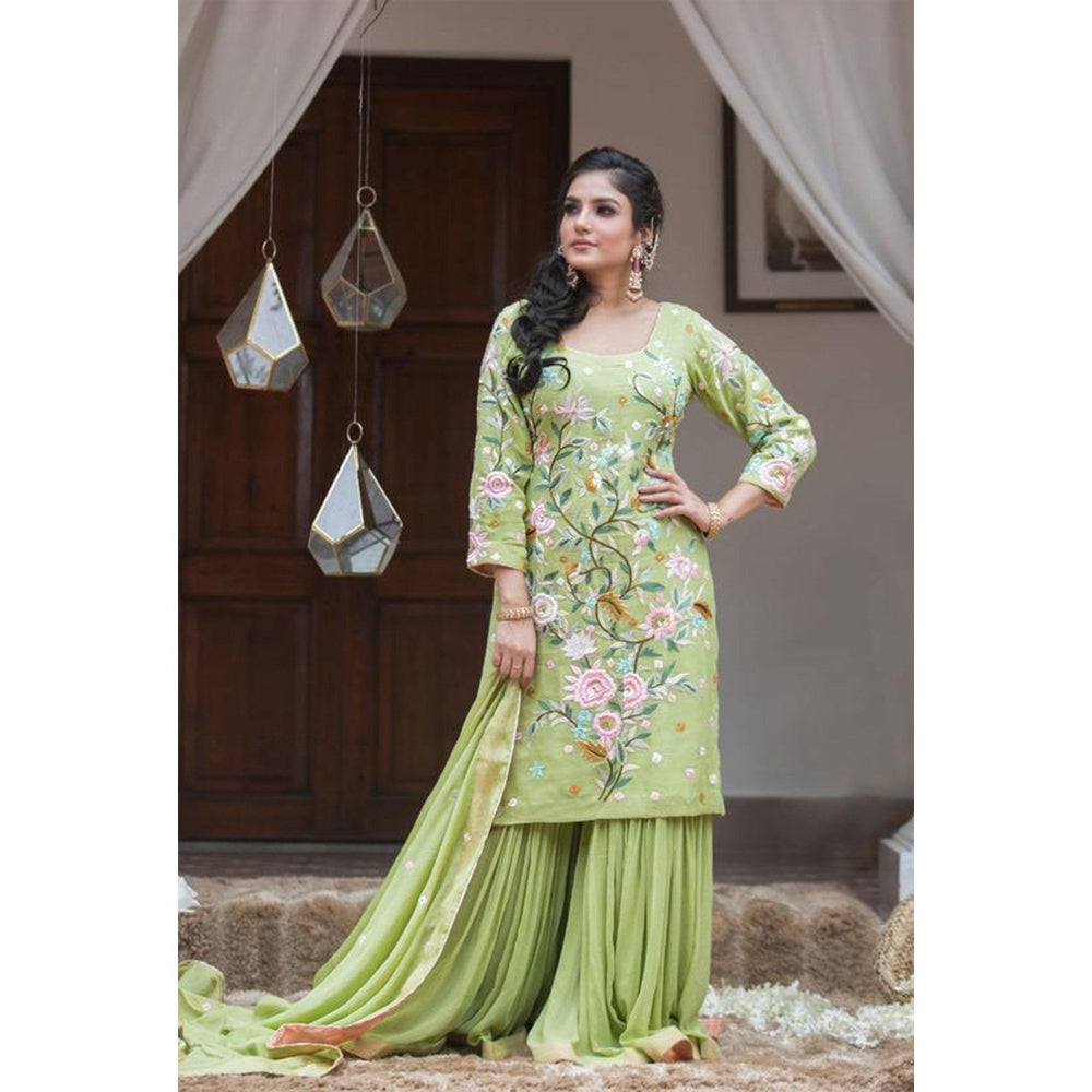 House Of Muher Saira Kurta Set