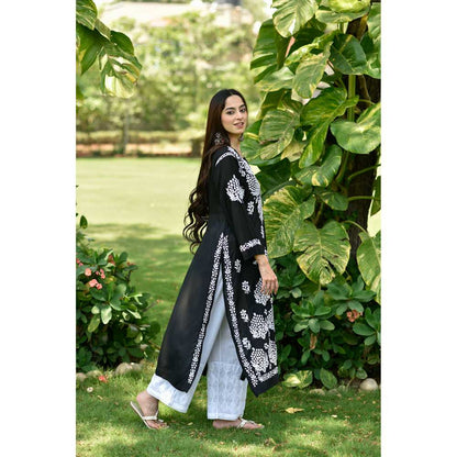 House of Chikankari Anisa Chikankari Modal Straight Kurta
