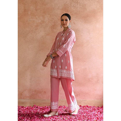 House Of Chikankari Cyra Chikankari Cotton Straight (Set of 2)
