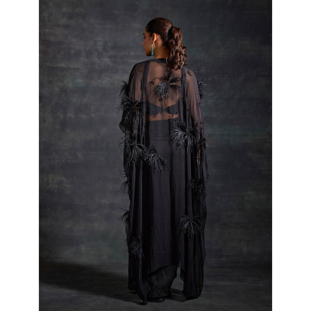 House of Exotique Baheera Lehenga (Set of 3)