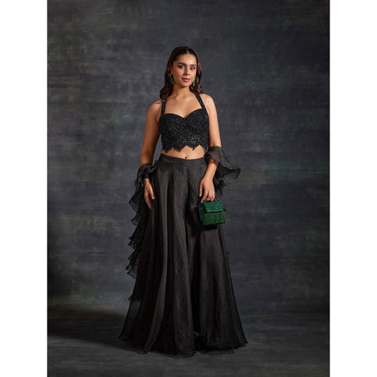 House of Exotique Arwa Lehenga (Set of 3)