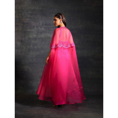 House of Exotique Tahira Lehenga (Set of 3)