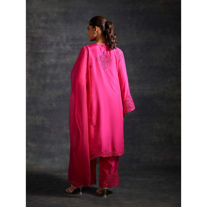 House of Exotique Daneen Kurta Pant (Set of 3)