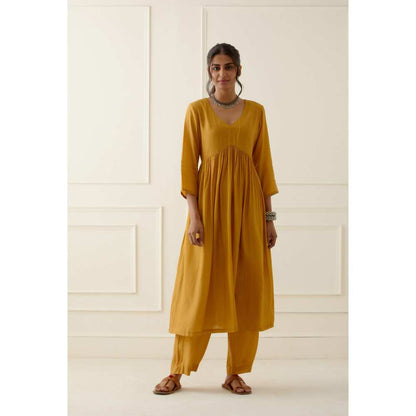 Ikshita Choudhary Yellow Mustard Pants
