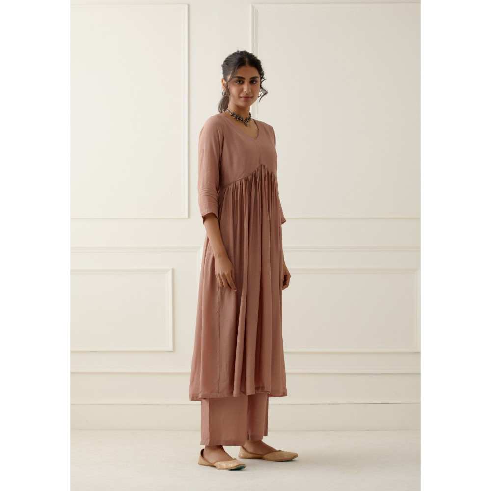 Ikshita Choudhary Dusty Peach Pants
